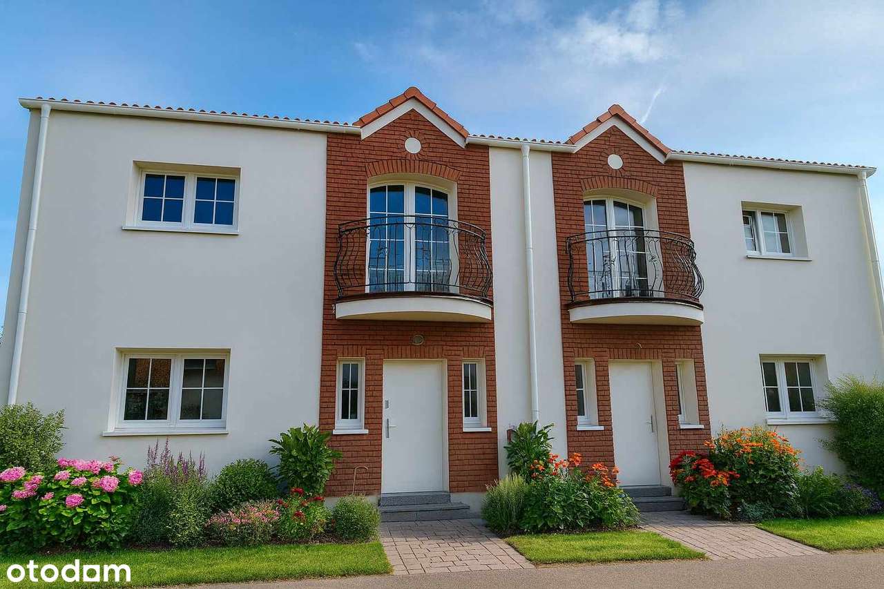 dom bliźniak Krosno/Mosina ok.115 m2 /kanalizacja, gaz-0