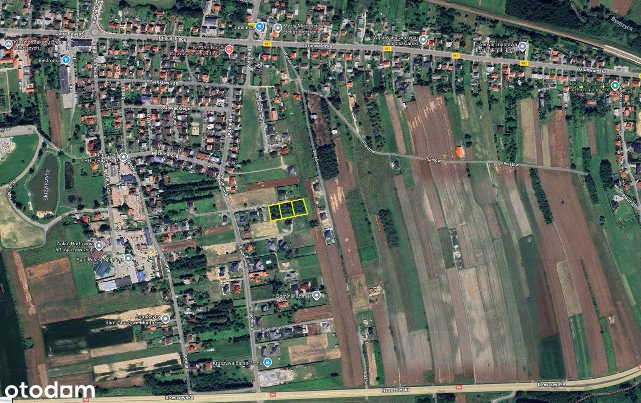 działka budowlana pow. 10,1ar-5