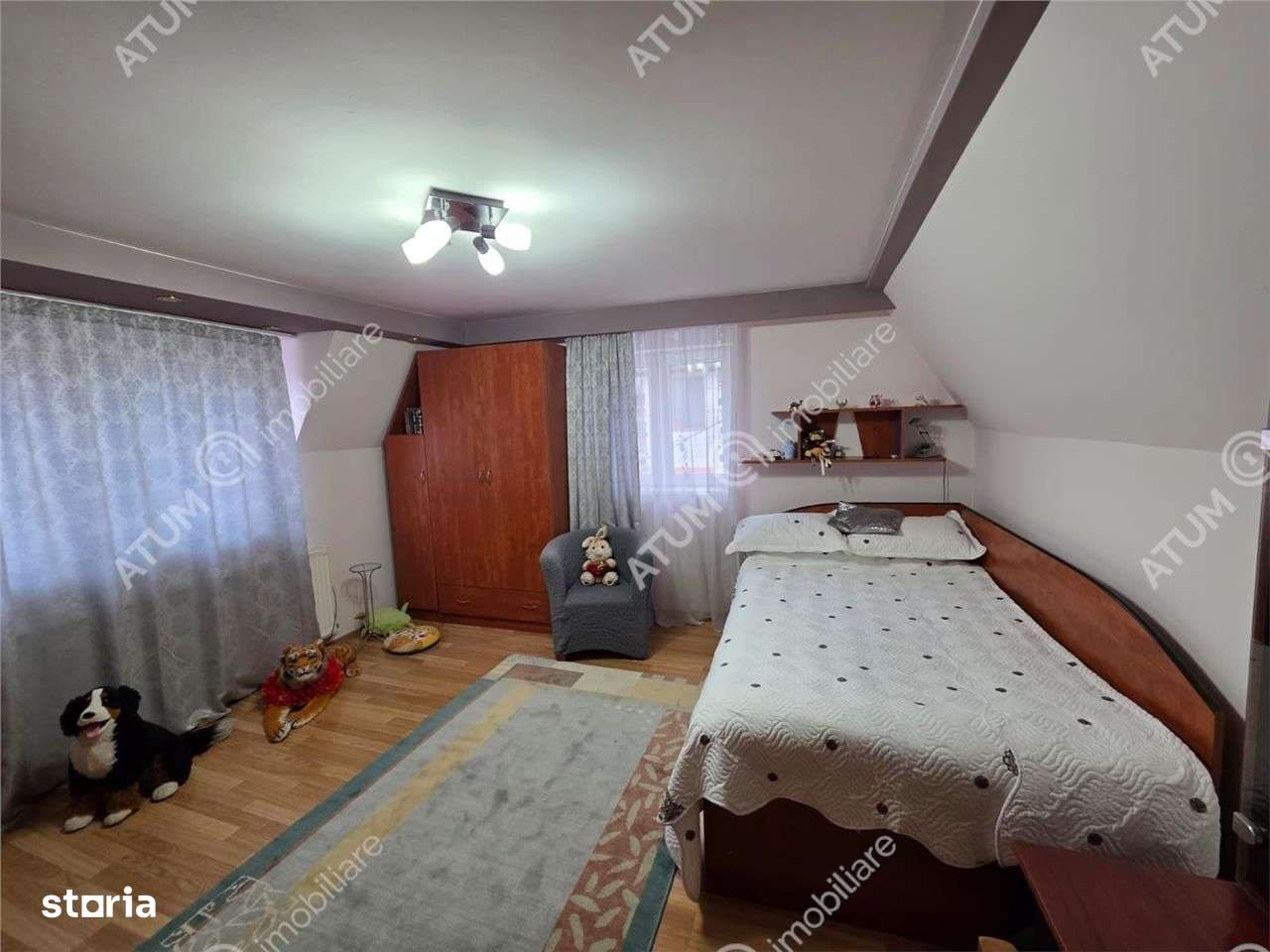 Casa individuala 5 camere piscina interioara teren 500 mp Turnisor-13