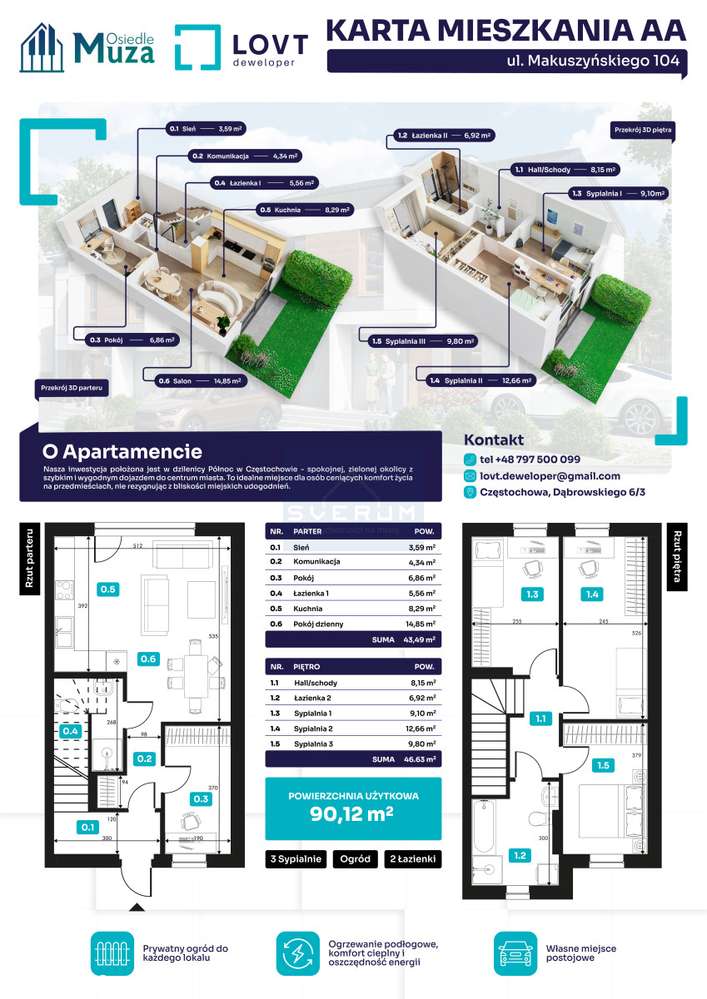 Dom szeregowy, Północ-15