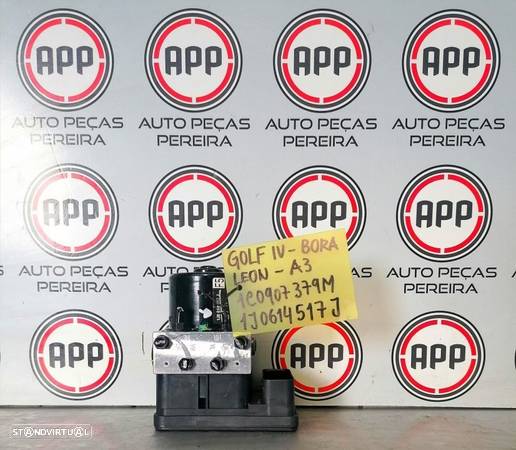 Módulo de abs Audi A3 8L, Golf 4, Leon referência 1C0907379M, 1J0614517J. - 1