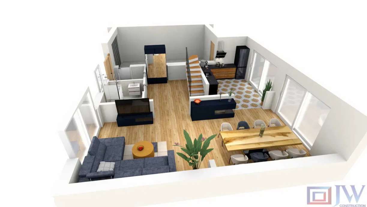 4-pokojowy dom z ogrodem, cicha okolica - Pełny obrazek: 3/12