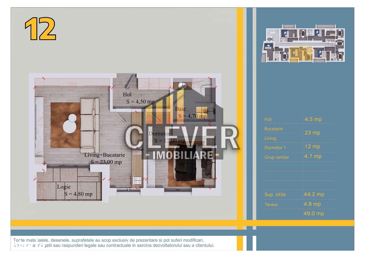 Apartament 2 camere, Comision 0%, metrou Teclu, Pallady