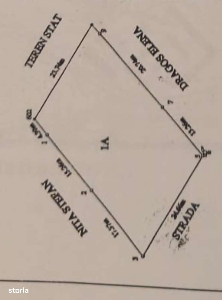 Teren 850 mp. Deschidere 24 ml.,Craiovei langa Pitesti Arena-1