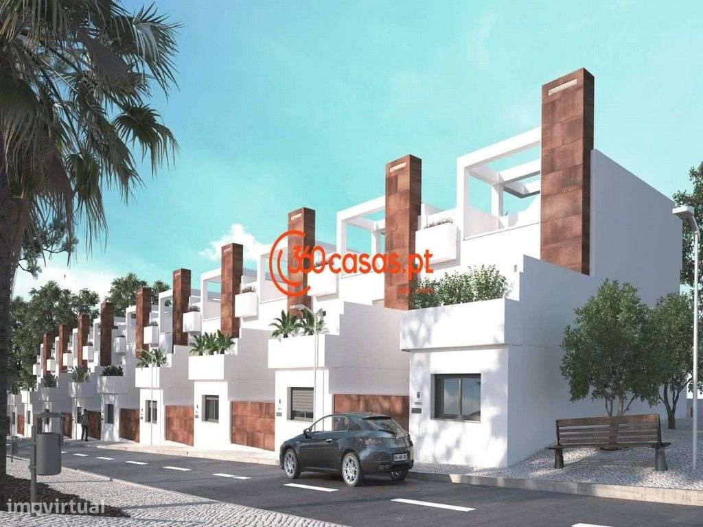 Moradia T3 nova com piscina e vista mar | Fuseta, Olhão - Grande imagem: 5/20