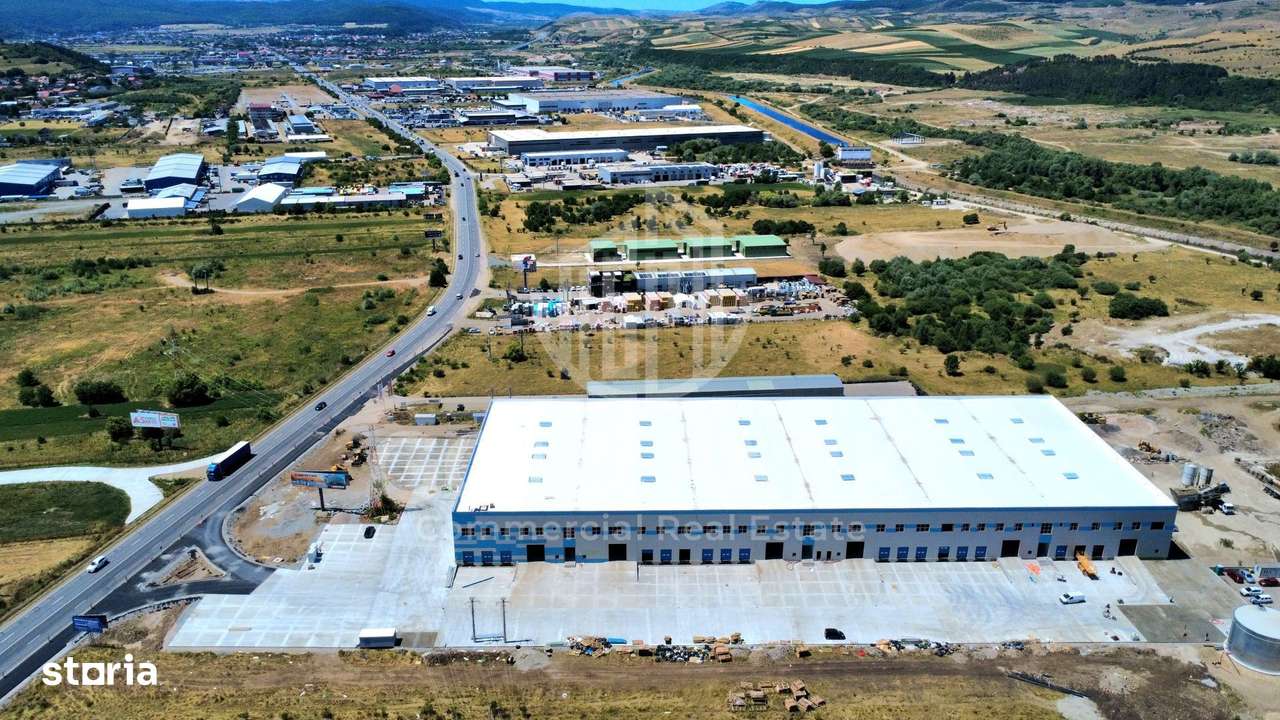 Spatiu Industrial -Zona Autostrazii A3 -10.000 mp Hala Depozitare - Imagine principală: 3/6