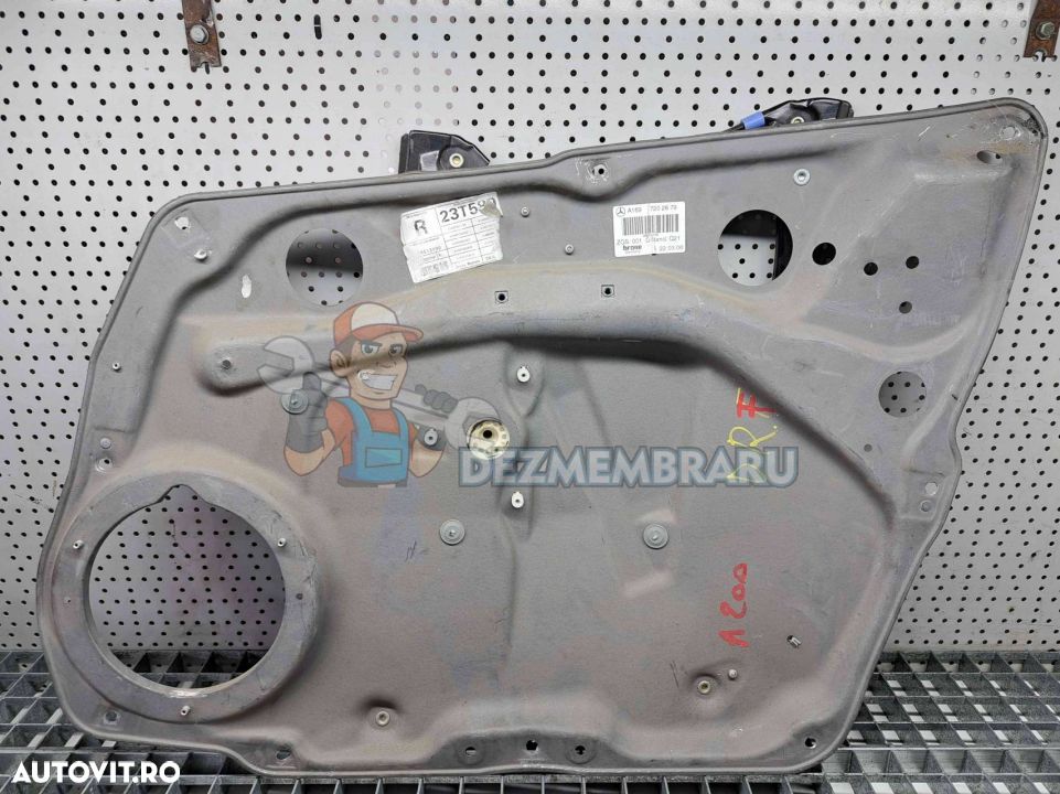 Macara electrica geam dreapta fata Mercedes Clasa A (W169) [Fabr 2004-2012] A1697202879 - 1