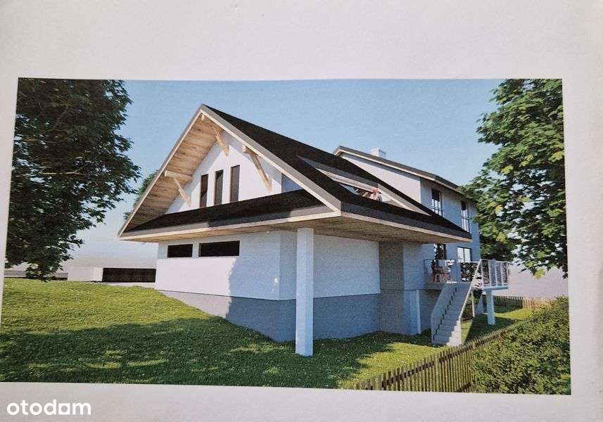 Beskidy dom wolnostojący na widokowej działce