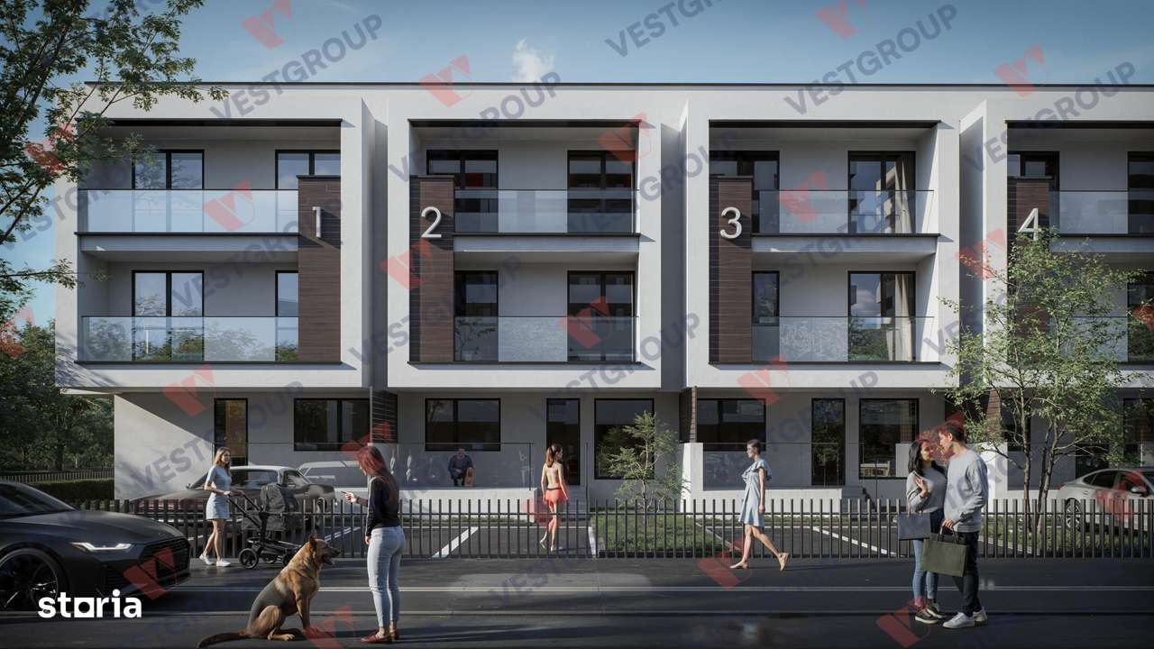 Villas Private Rezervelor P+2E Direct Dezvoltator Militari Vest-6