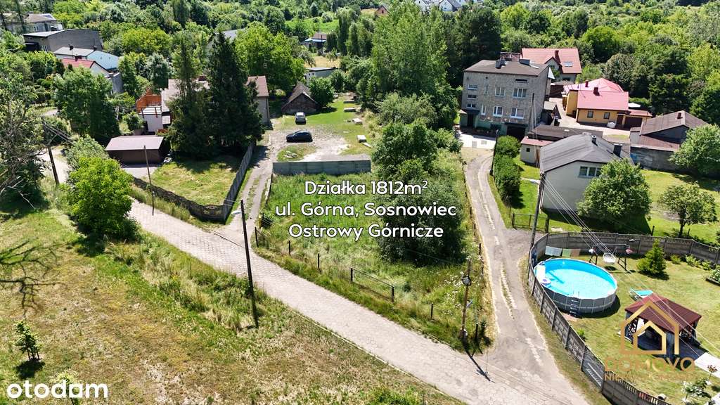 Działka z potencjałem 18 arów w Sosnowcu-1