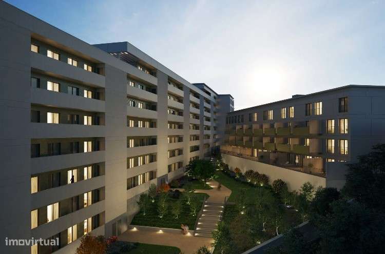 T1 Novo com varanda e LUGAR DE GARAGEM, a 800m da Estação do Metro - Grande imagem: 4/15