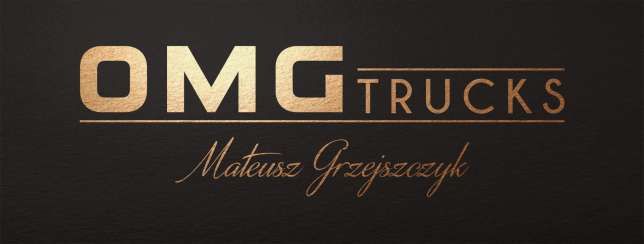 OMG TRUCKS Mateusz Grzejszczyk logo