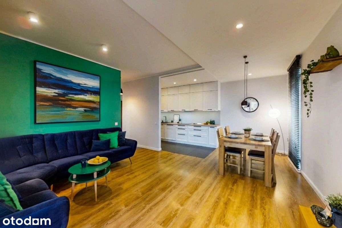 Taras z widokiem na zieleń, wnętrze z charakterem - Pełny obrazek: 1/12