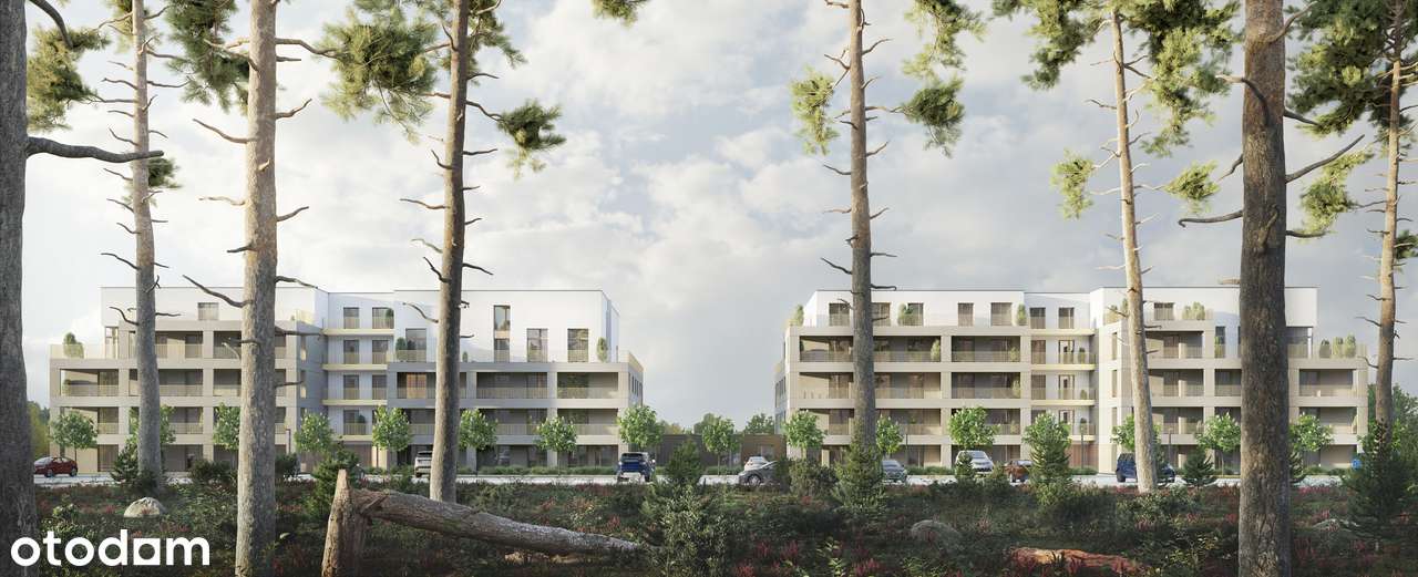 komfortowe mieszkanie 43,33 m² z ogródkiem i tarasem - Pełny obrazek: 2/8