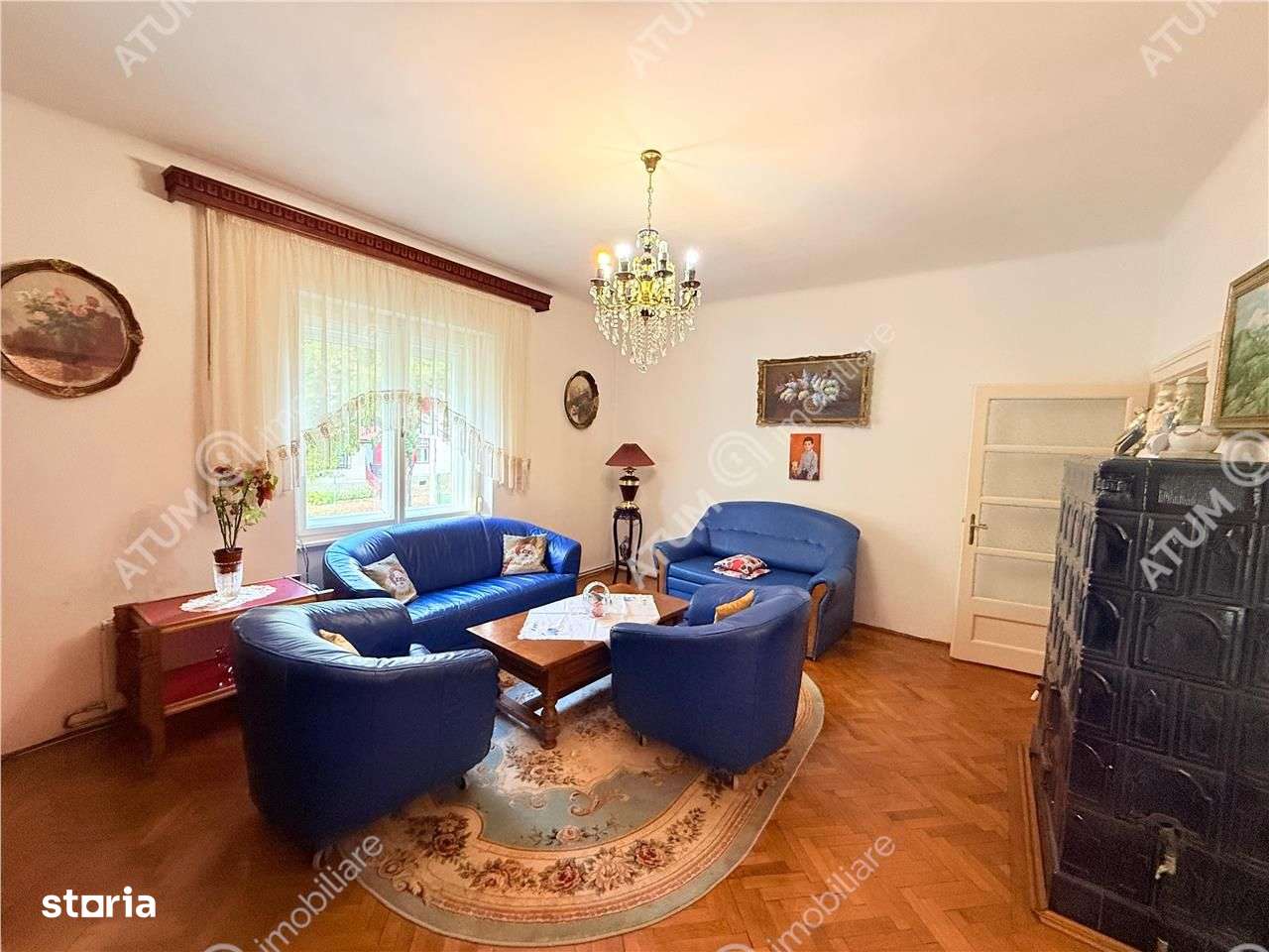 Apartament cu 4 camere la casa cu garaj terasa si curte zona Sub Arini-8