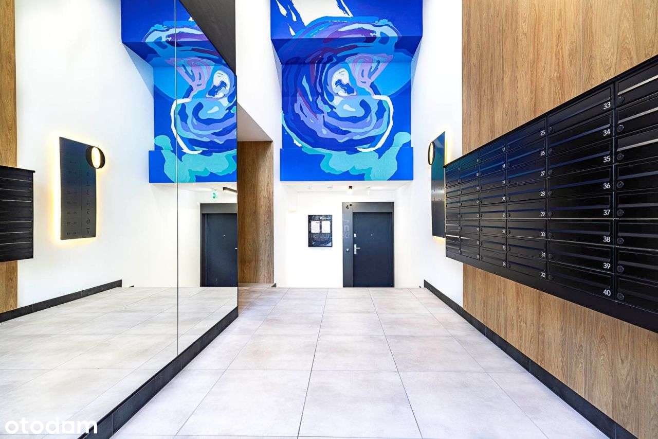 3 pok, duży balkon 13m2, Marcelińska 18-18