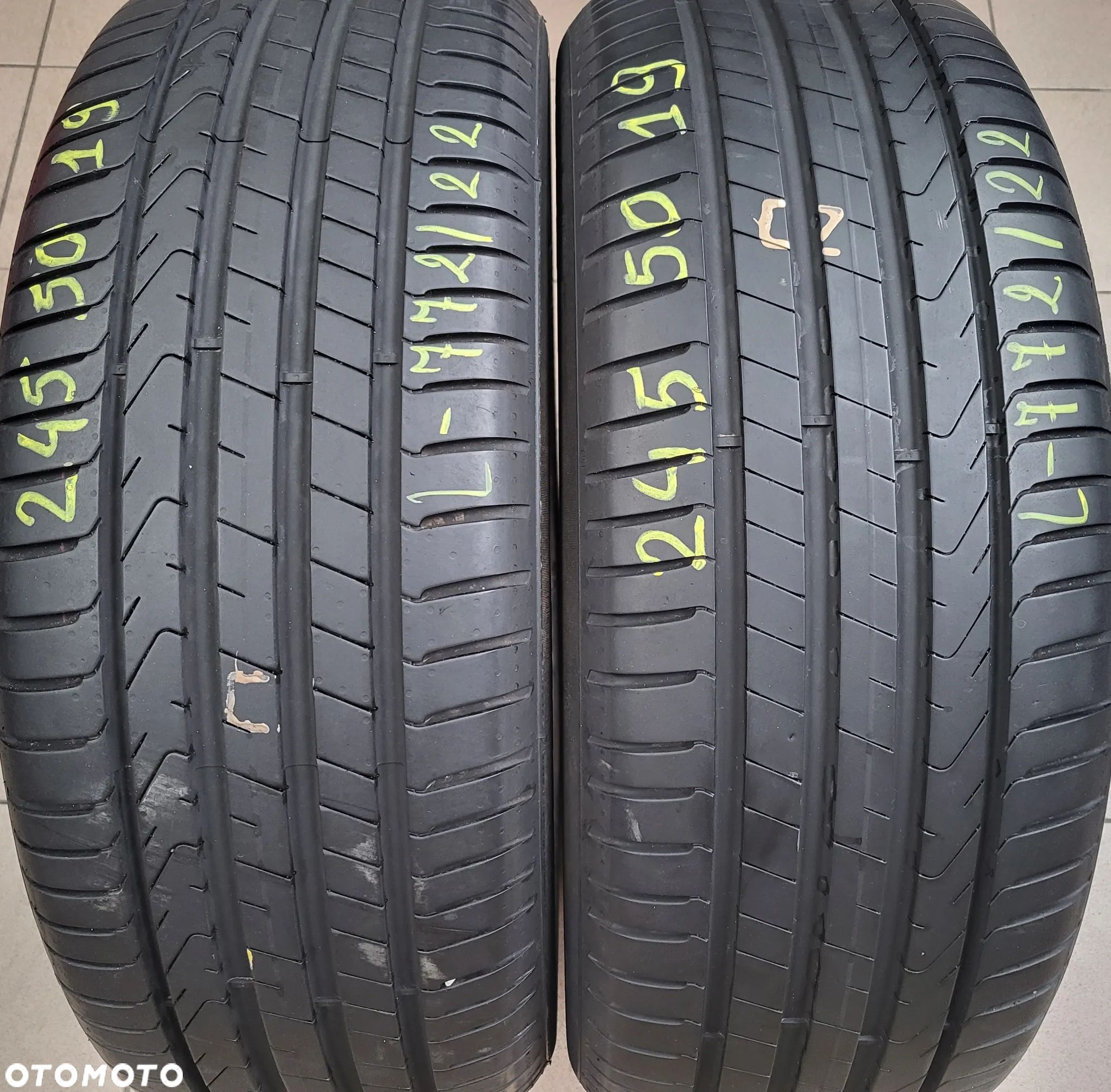 245/50R19 105W * (L772/22)003 2szt 6mm Cinturato P7 PIRELLI LETNIE - 1