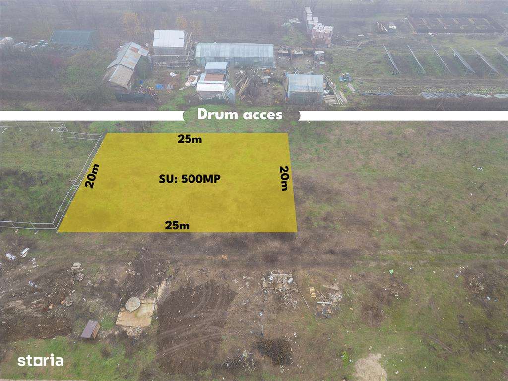 TUNARI,STR ALEXANDRU IOAN CUZA,LIDL,TEREN  500 MP,ASFALT,GAZ,CURENT,CA - Imagine principală: 4/4