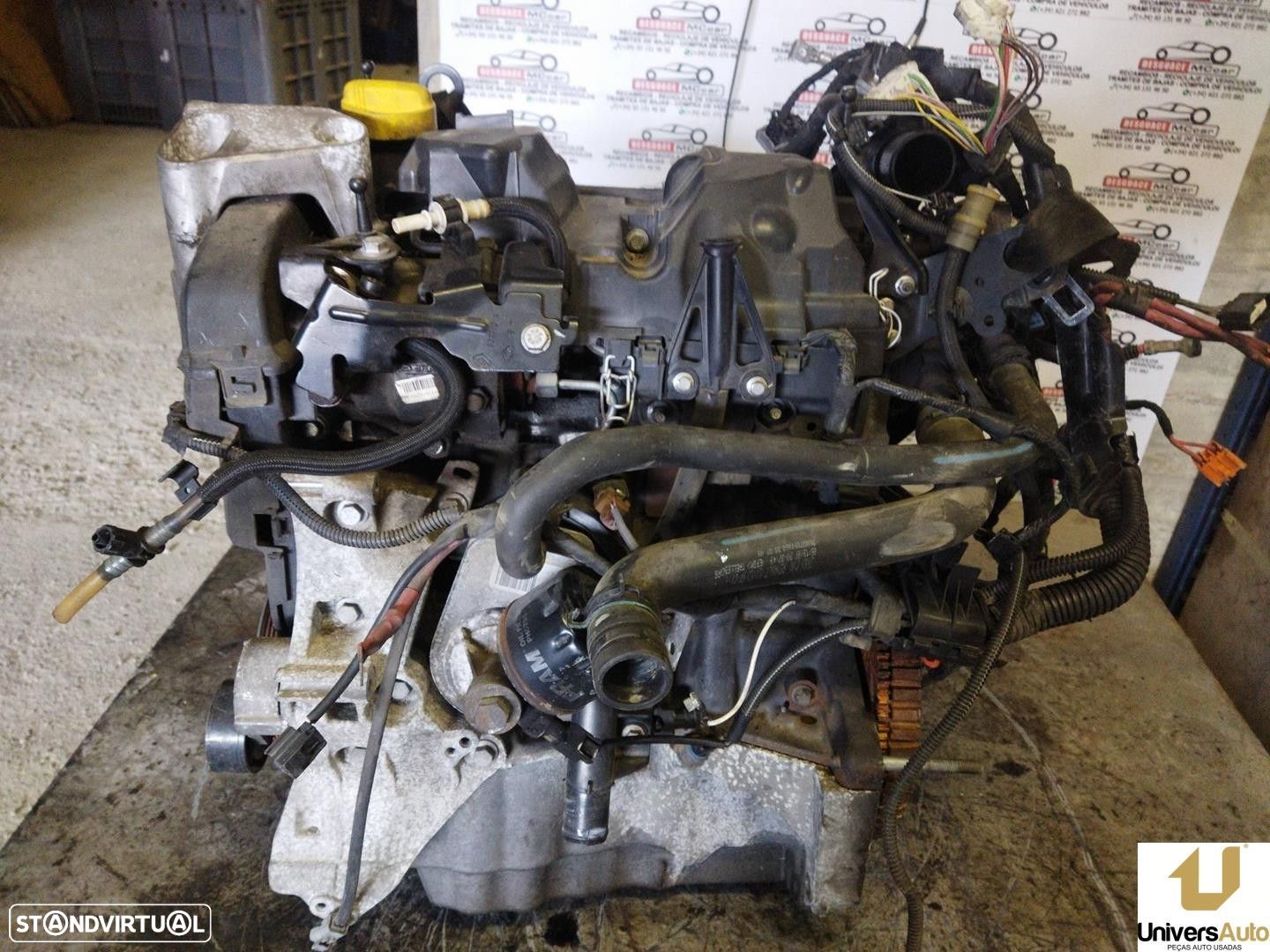 MOTOR COMPLETO RENAULT CLIO III 2008 -K9KM768 - 1