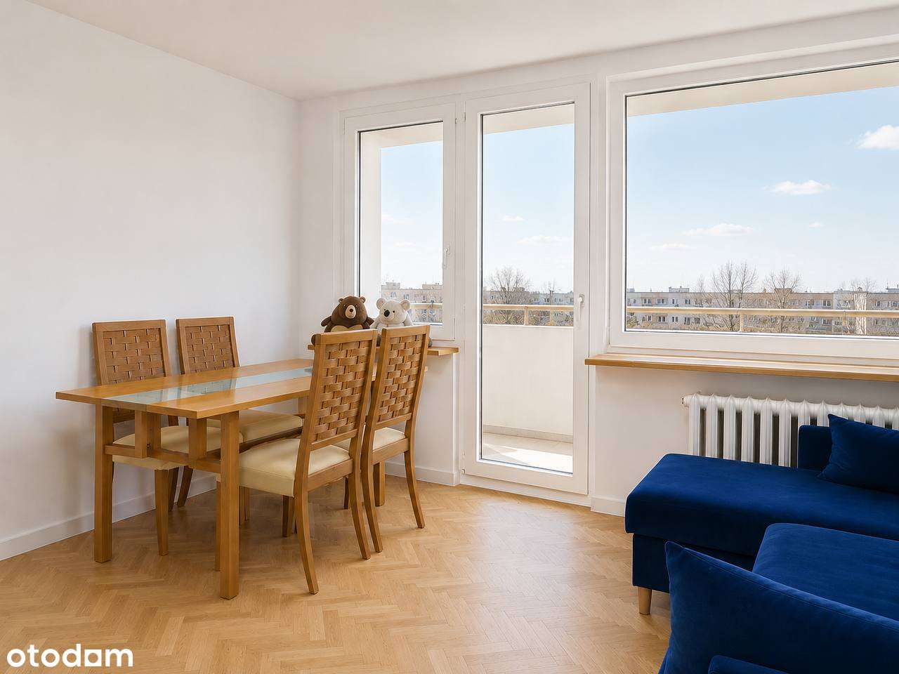 3-pokojowe mieszkanie | Metro Stokłosy | 60 m² | Balkon | Pet Friendly