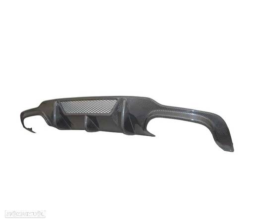 DIFUSOR TRASEIRO PARA MERCEDES W204 C63 11-13 CARBONO - 4