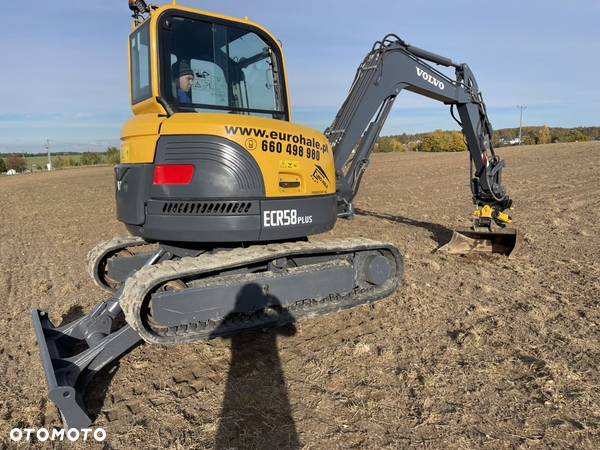 Volvo ECR 58PLUS ROTOTILT 2x Łyżka Nowe podwozie - 1