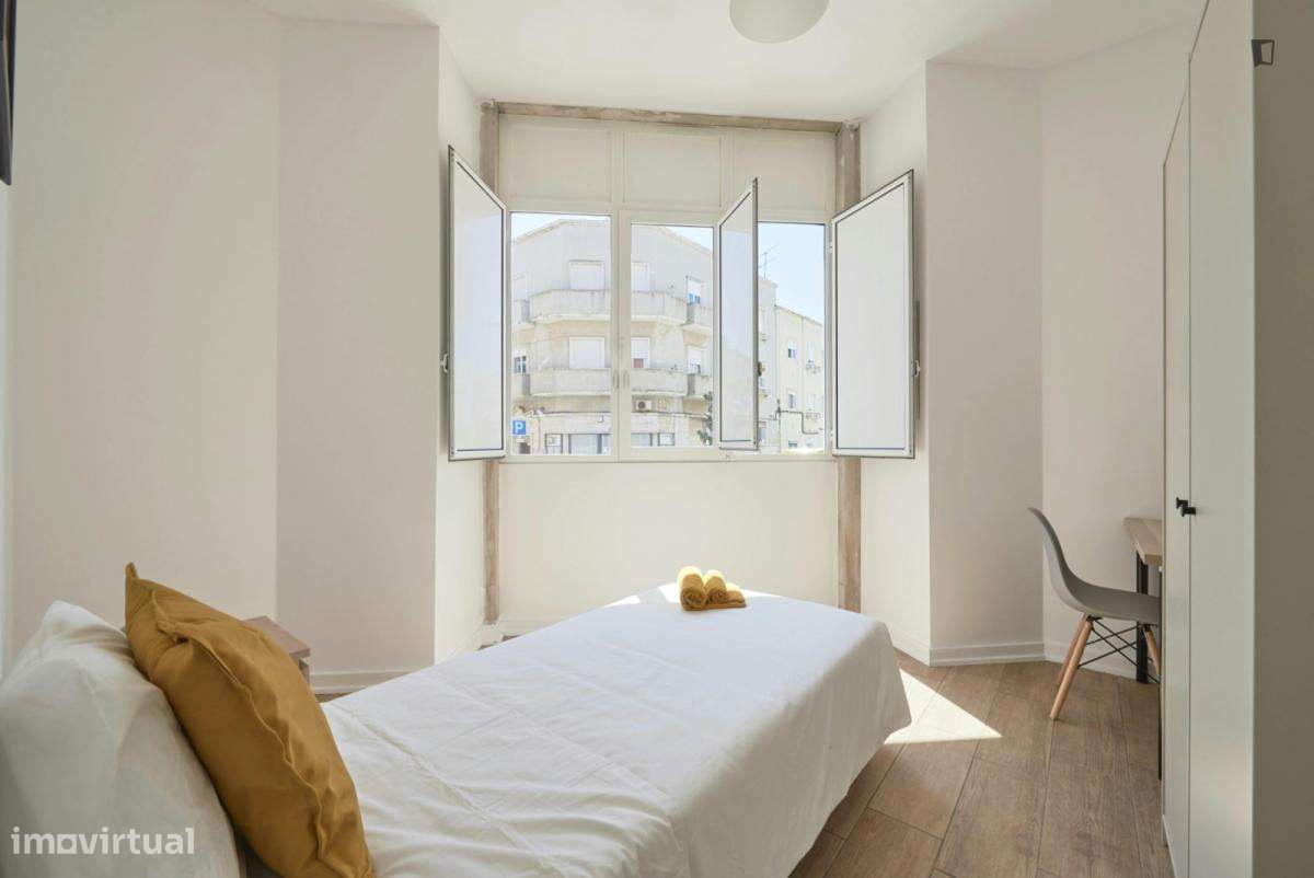 Quarto - localizado em Penha de França Lisbon - Grande imagem: 3/10