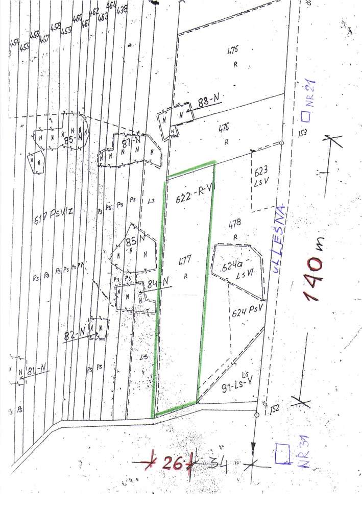 Zrębice gm.Olsztyn 0,375.ha , 1.2ha-8