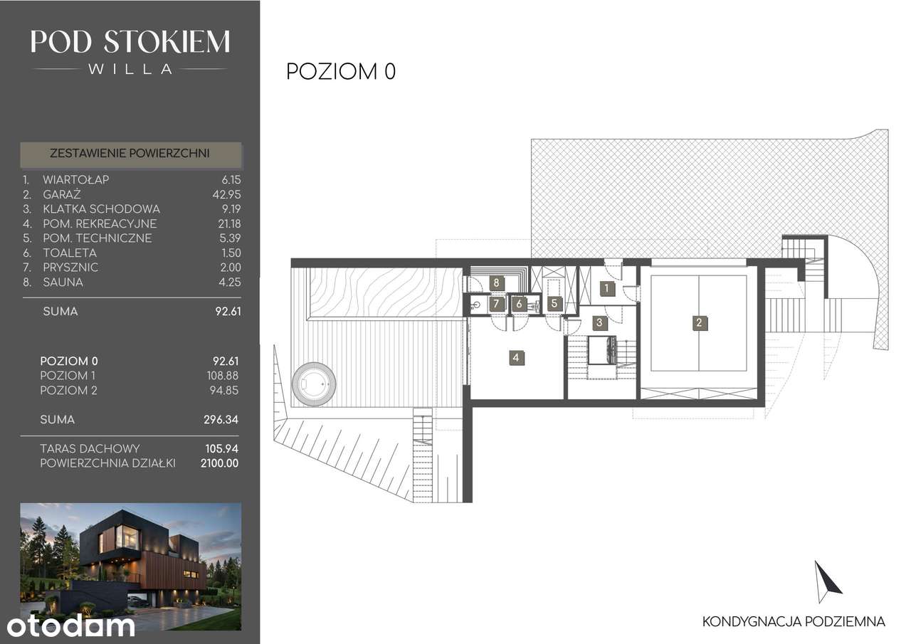 5-pokojowy dom 296 m² + taras Bezpośrednio - Widok 2