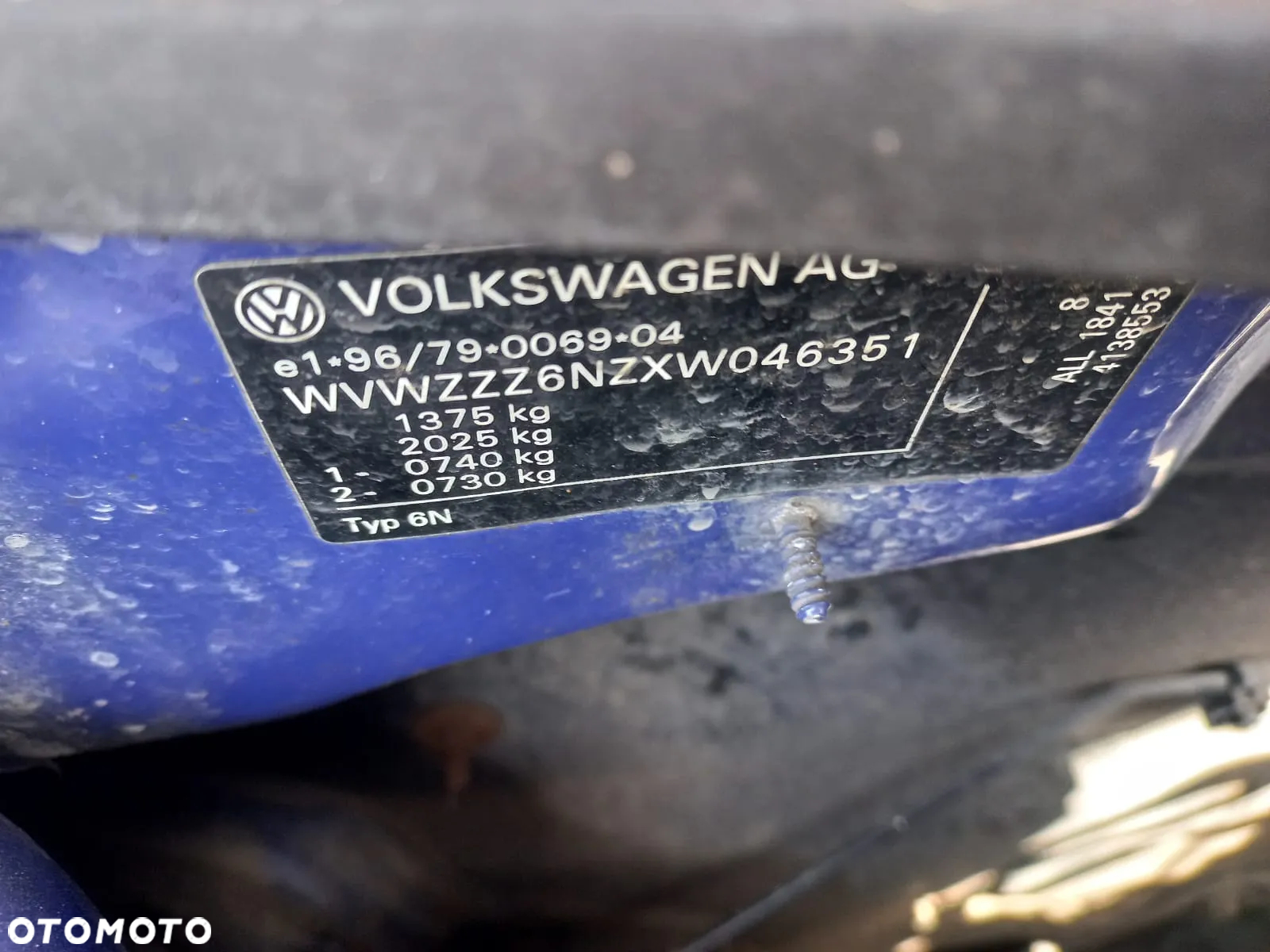 Volkswagen Polo 6N na części - 9