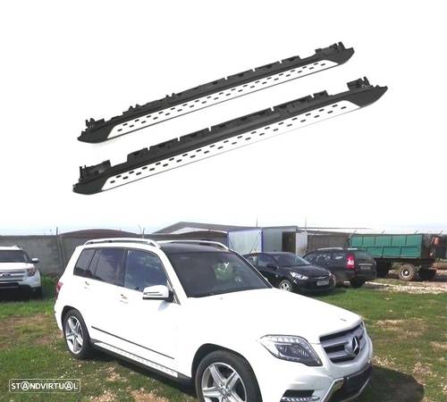 ESTRIBOS LATERAIS PARA MERCEDES GLK X204 08+ - 1