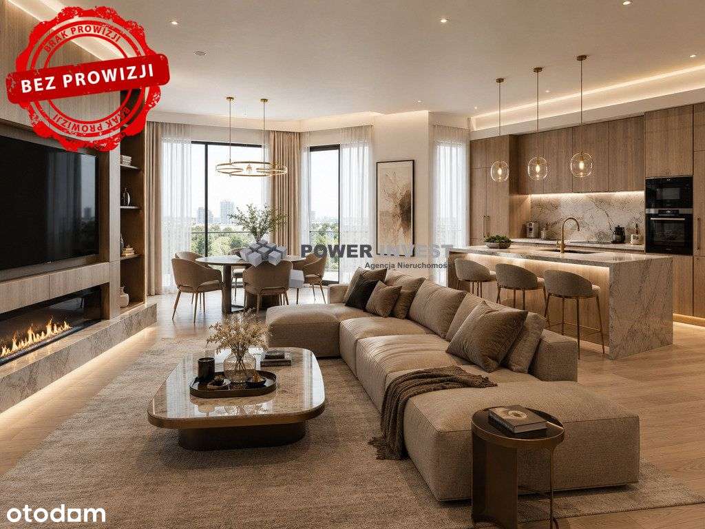 5 pokoi | Taras 126,82 m² | Bez Pcc i prowizji