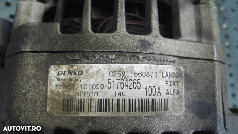 Alternator 1.9 jtd alfa romeo 159 939 ms1012101090 51764265 - 3