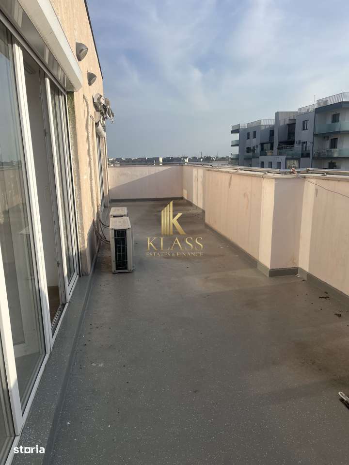 Apartament 2 camere 50 mp, terasa 30 mp, centrala, parc, metrou, zona-12
