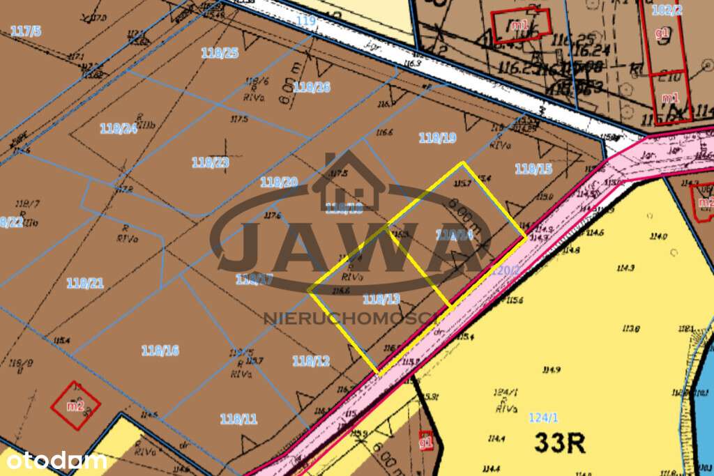 Działka budowlana 800 m2, plan miejscowy, media-4