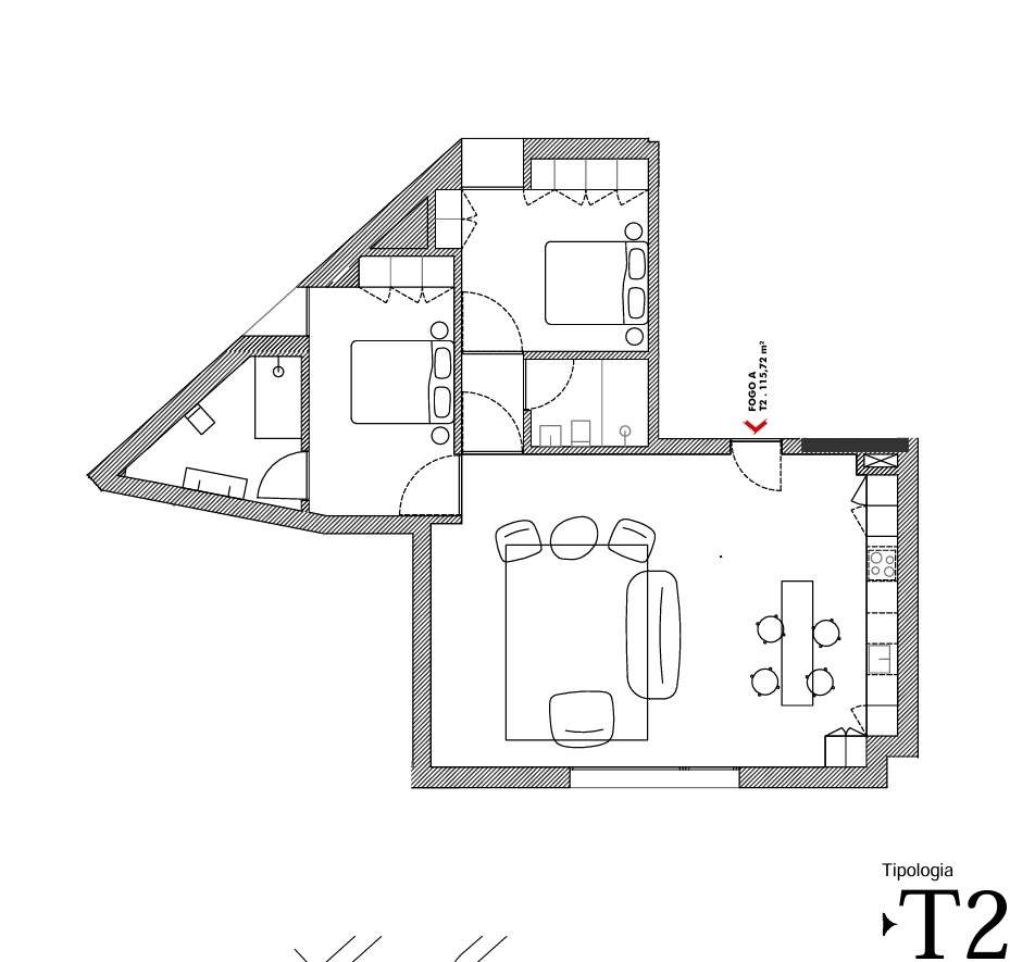 Apartamento T2, novo, para venda em Lisboa, à Paiva Couceiro-10