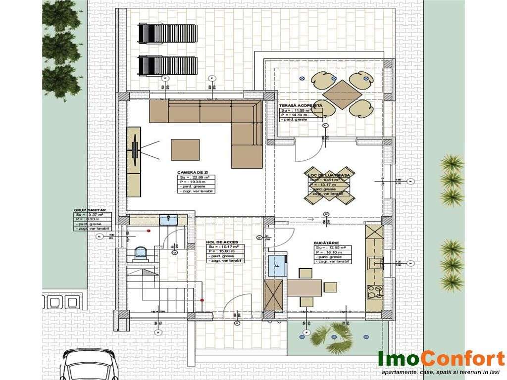 Vila de lux cu 667 mp teren, in Valea Ursului langa padure-7