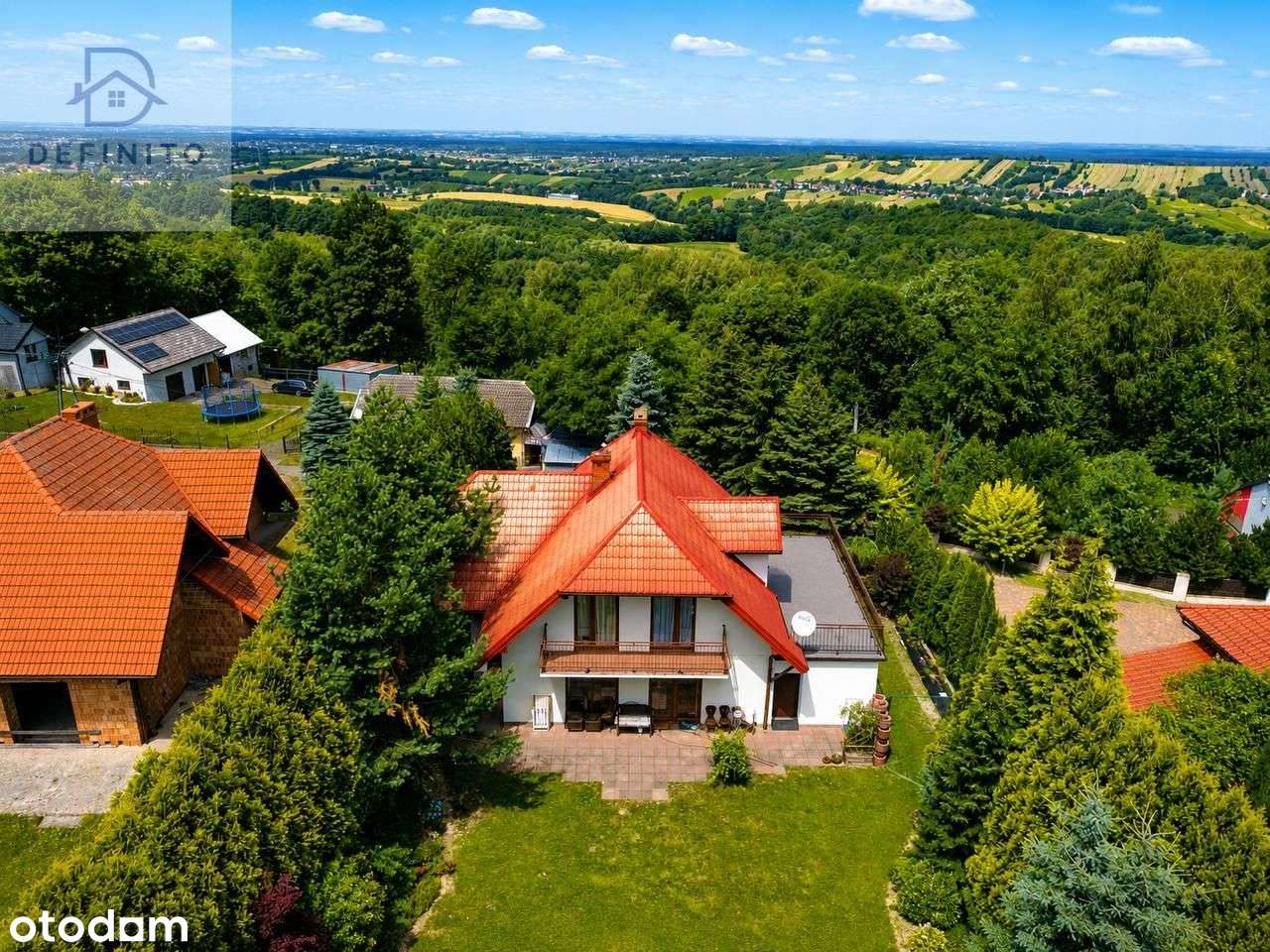 Dom z widokiem na góry