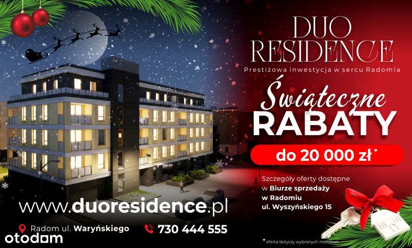 NOWA niższa cena Duo Residence - 65,86m2 - 3 pokoje z oddz. kuchnią - Pełny obrazek: 4/7