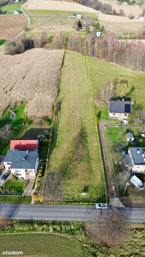 Kompleks działek 7159m² w Rudzicy – MPZP i media-1