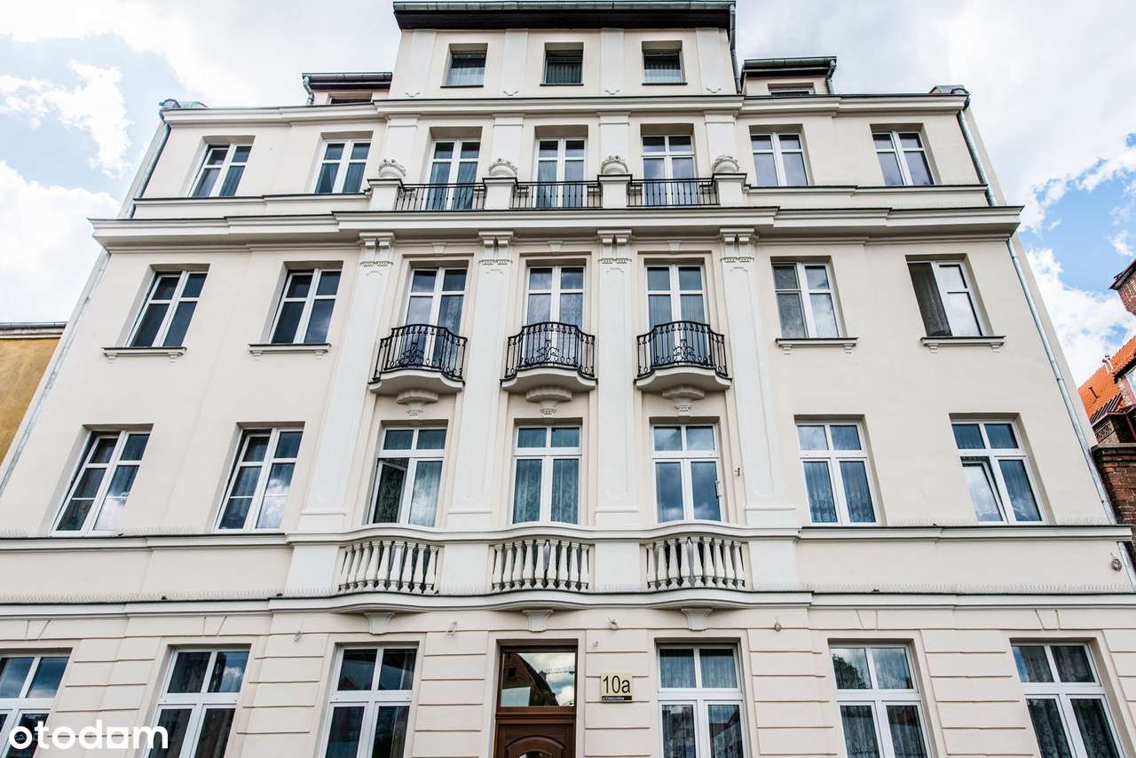 OKAZJA 0% Widok na rzekę Motławę! Kamienica 4 pok + Balkon, SKM 7 min-0