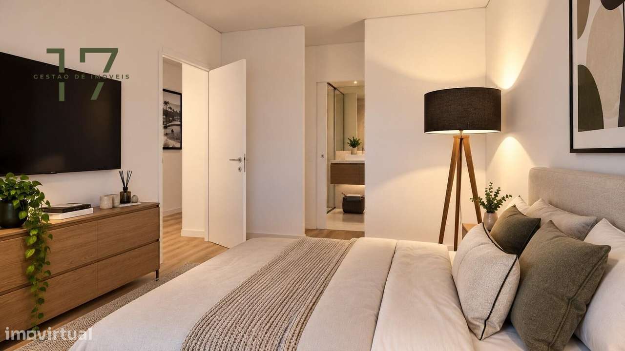 Apartamento T2 Novo com Garagem no Centro de Matosinhos-1
