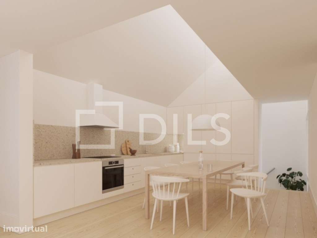 Apartamento T2 com terraço em novo empreendimento em Santos - Grande imagem: 4/32