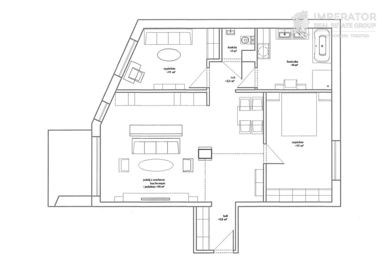 Inwestycja Okam Korty tenis, 3 pokoje, 2 łazienki-2