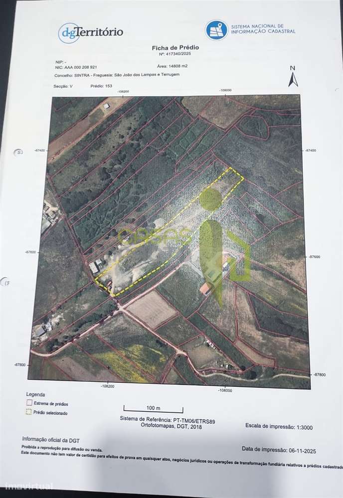 Terreno Rústico com 15.240m2, para venda na Terrugem-10