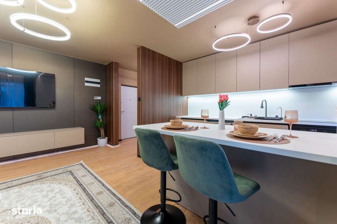 Apartament 2 camere semidecomandat „Intre Lacuri Residence” 5 min - Imagine principală: 2/13