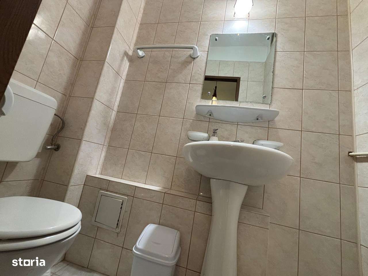 3 camere, 2 bai, tamplarie PVC + termopan, bloc 1988,  balcon închis!-12