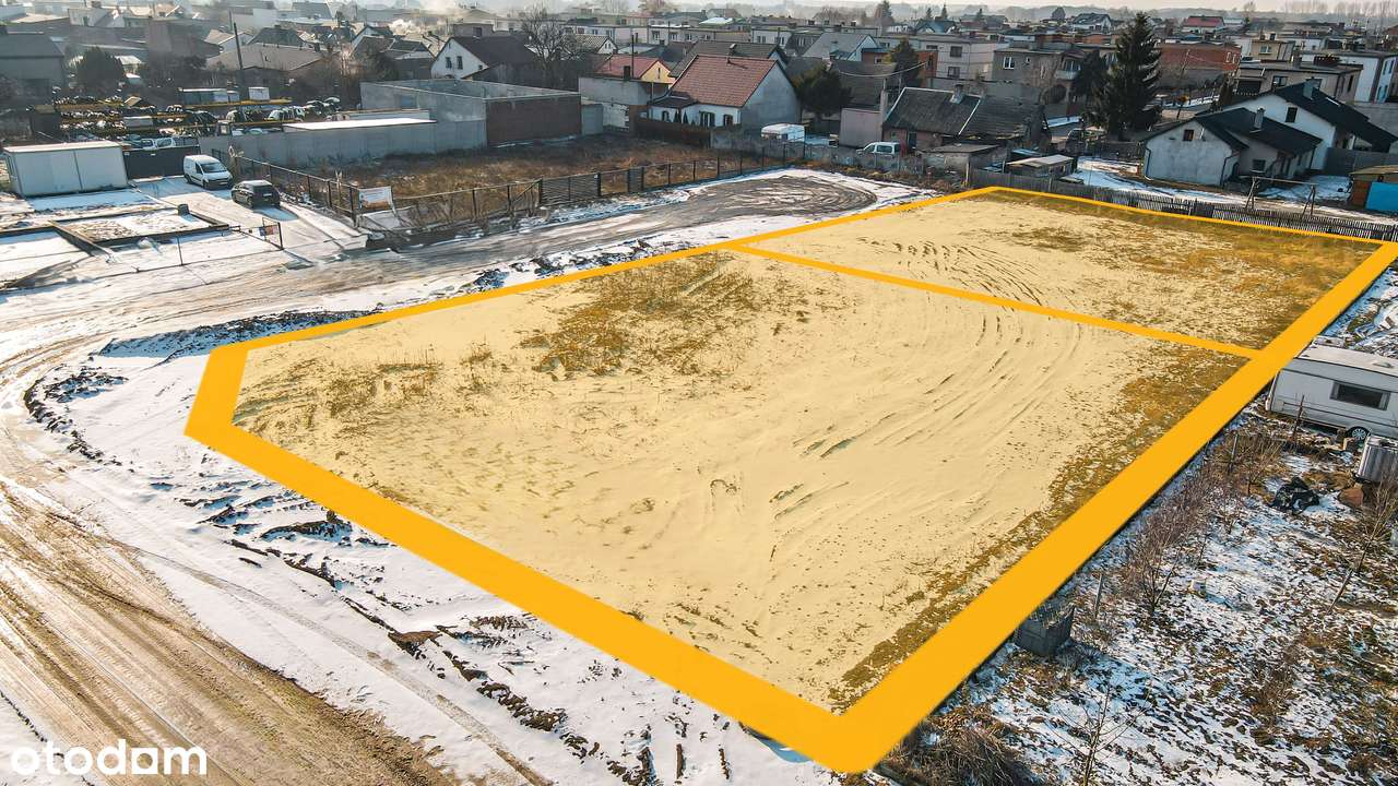 Pyzdry | Działki budowlane  812 m² i 858 m² | Pełne Media | MPZP |-10