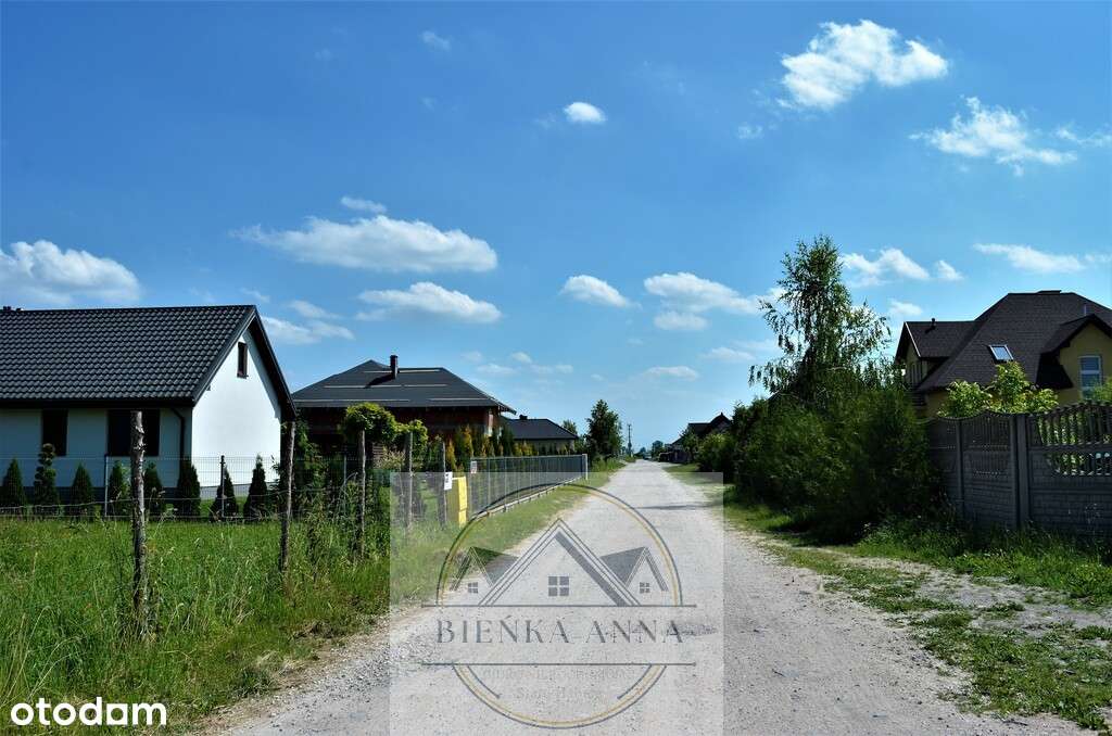 Działka budowlana 1072m2  Zaborówek Leszno-1