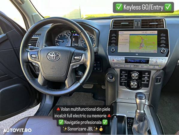 Toyota Land Cruiser 2.8l D-4D 204 CP A/T 7 locuri Luxury AVS Brown - 4